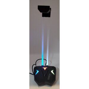Game Pro 10” LED Headphone Stand with USB Connectivity